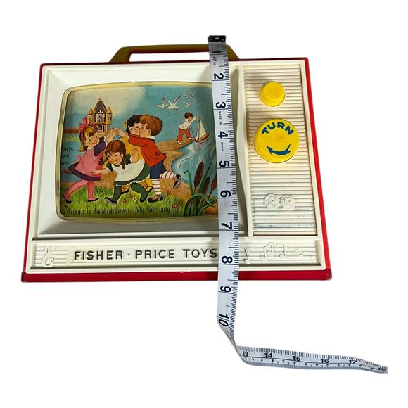 Fisher-Price Movie Viewer Theater 2 Films London Bridge Row Row Row Your Boat - Picture 12 of 13